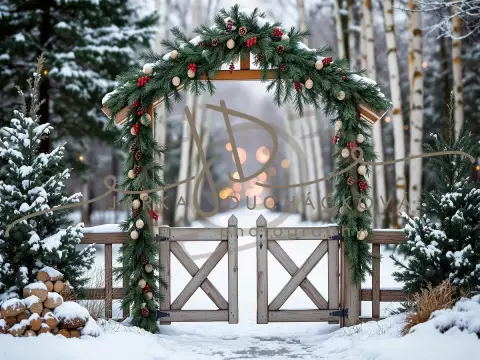 Fotopozadí - Brána v lese 10 Fotopozadí - Brána v lese 10