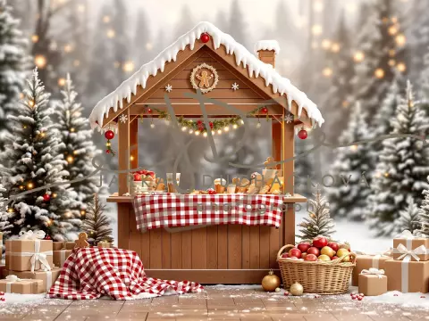 Fotopozadí - Stánek s perníčky 10