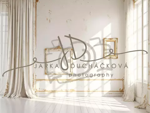 Fotopozadí - Stěna se zlatem 10