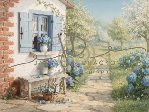 Domek s hortenziemi 11