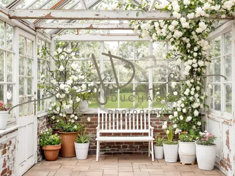 Fotopozadí - Jarní skleník 12 Fotopozadí - Jarní skleník 12