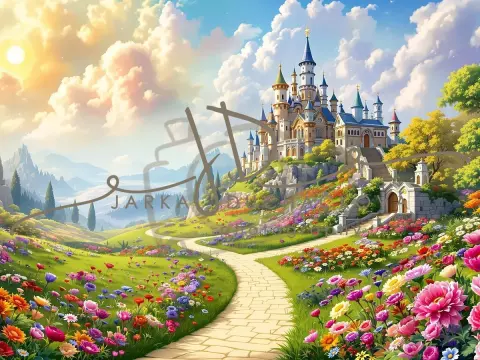 Fotopozadí - Pohádkový zámek 13 Fotopozadí - Pohádkový zámek 13