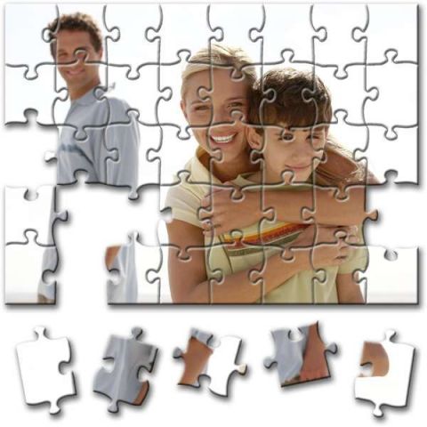Magnetické puzzle formátu A4-130 dílků (rozměry 28,7x20 cm) s vaší FOTO