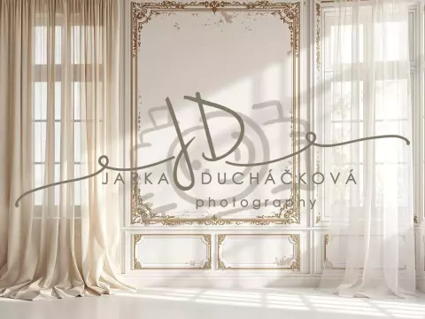 Fotopozadí - Stěna s okny 14