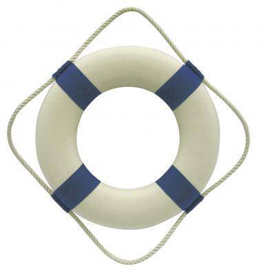 Záchranný kruh - kolo - 20 cm - modrá