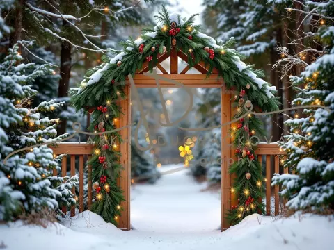 Fotopozadí - Brána v lese 15 Fotopozadí - Brána v lese 15