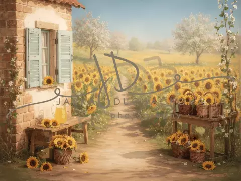 Domek ve slunečnicích 15 Domek ve slunečnicích 15