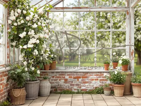 Fotopozadí - Jarní skleník 15 Fotopozadí - Jarní skleník 15