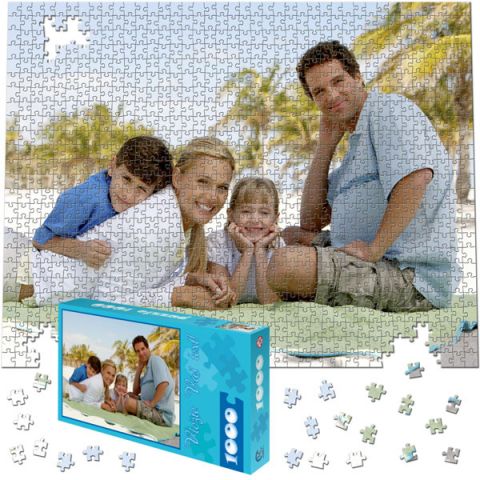 Fotopuzzle 1000 dílků s dárkovou krabičkou s Vaší FOTO