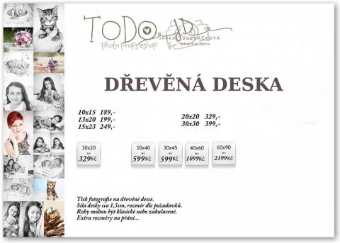 Dřevěná deska
