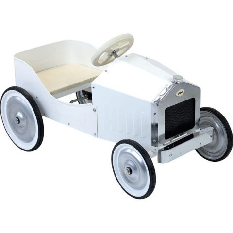 Kovové šlapací auto bílé VILAC