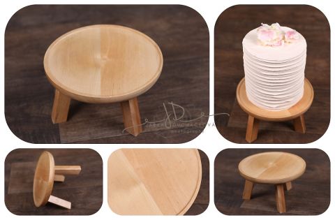 Podnos - stoleček dřevěný
