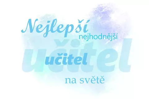 Hrneček s potiskem - Nejlepší učitel