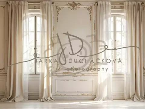 Fotopozadí - Stěna s okny 19