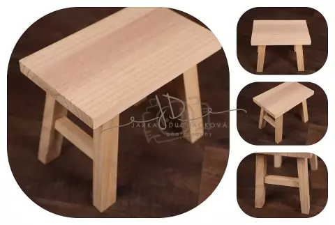 Stolička / židlička dřevěná dětská Stolička / židlička dřevěná dětská