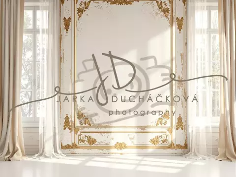 Fotopozadí - Stěna s okny 21