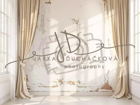 Fotopozadí - Stěna s okny 22