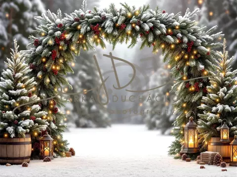 Fotopozadí - Brána v lese 25 Fotopozadí - Brána v lese 25