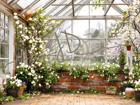 Fotopozadí - Jarní skleník 27 Fotopozadí - Jarní skleník 27
