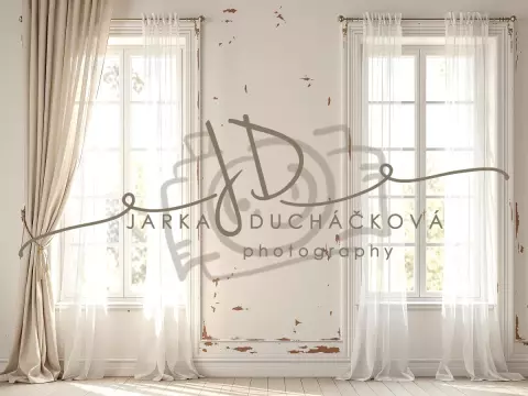 Fotopozadí - Stěna s okny 27