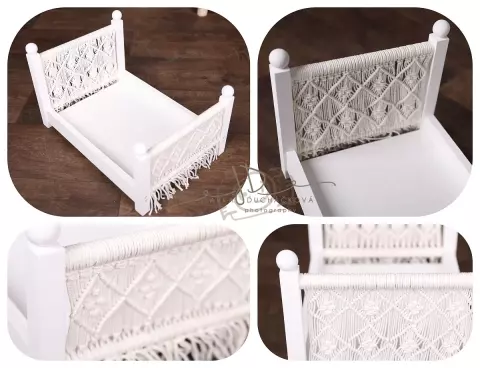 Postýlka NEWBORN macrame Postýlka NEWBORN macrame