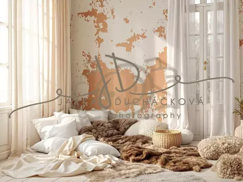 Fotopozadí - Pokoj s okny 3
