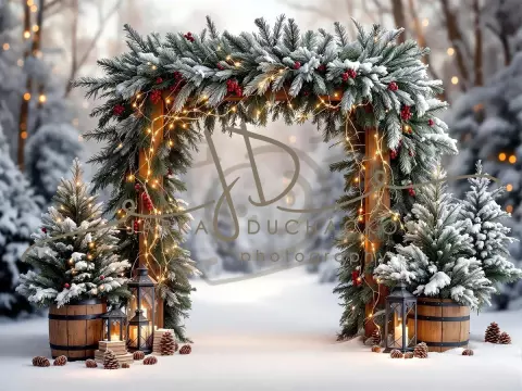 Fotopozadí - Brána v lese 30 Fotopozadí - Brána v lese 30