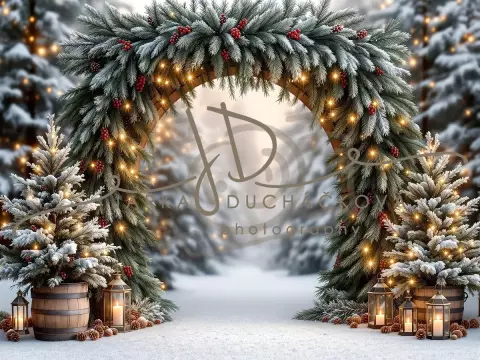 Fotopozadí - Brána v lese 36