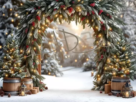 Fotopozadí - Brána v lese 38 Fotopozadí - Brána v lese 38