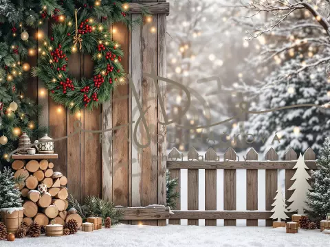 Fotopozadí - Zasněžená přírodní scéna 4 Fotopozadí - Zasněžená přírodní scéna 4