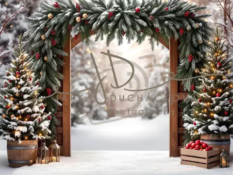 Fotopozadí - Brána v lese 42 Fotopozadí - Brána v lese 42