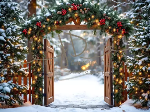 Fotopozadí - Brána v lese 5 Fotopozadí - Brána v lese 5