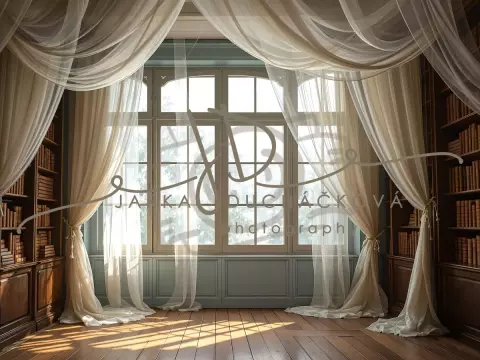 Fotopozadí - Knihovna 5 Fotopozadí - Knihovna 5