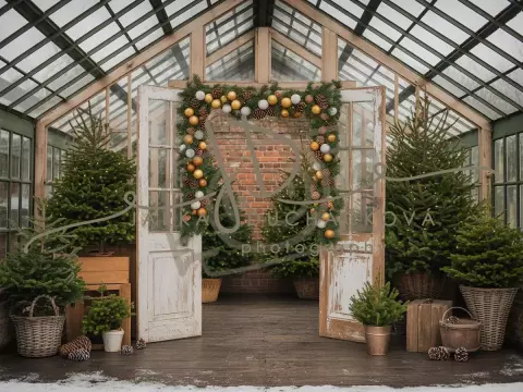 Fotopozadí - CHRISTMAS VINTAGE 505