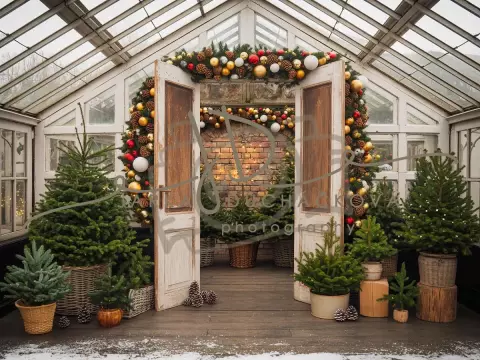 Fotopozadí - CHRISTMAS VINTAGE 507