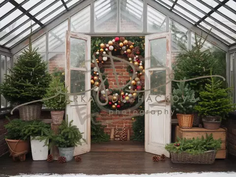 Fotopozadí - CHRISTMAS VINTAGE 508