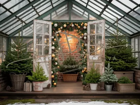 Fotopozadí - CHRISTMAS VINTAGE 513 Fotopozadí - CHRISTMAS VINTAGE 513