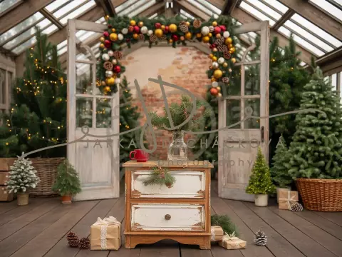 Fotopozadí - CHRISTMAS VINTAGE 520
