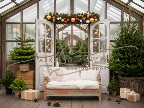 Fotopozadí - CHRISTMAS VINTAGE 523