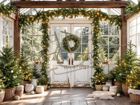 Fotopozadí - CHRISTMAS VINTAGE 550