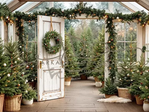 Fotopozadí - CHRISTMAS VINTAGE 561
