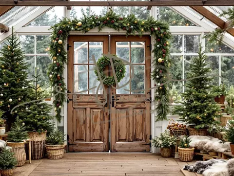 Fotopozadí - CHRISTMAS VINTAGE 564