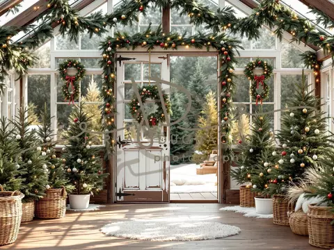 Fotopozadí - CHRISTMAS VINTAGE 567
