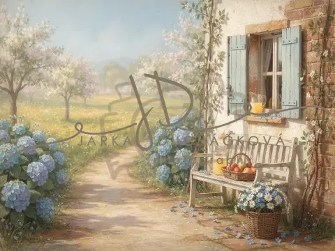 Domek s hortenziemi 6