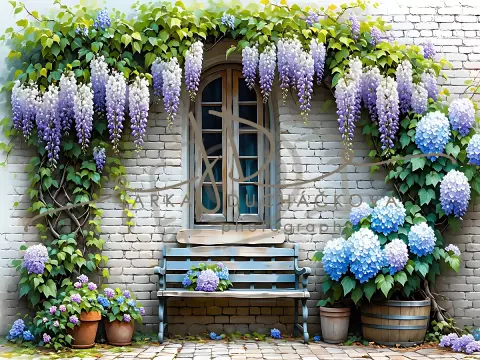 Fotopozadí - SPRING WINDOW 6