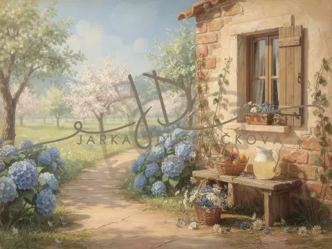 Domek s hortenziemi 7