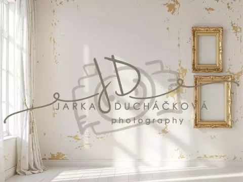 Fotopozadí - Stěna se zlatem 7