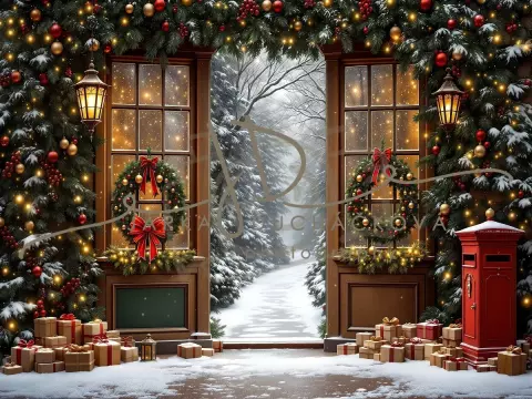 Fotopozadí - Vánoční se schránkou 7