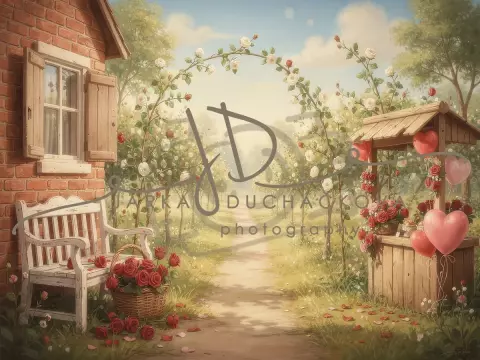 Zahrada s růžemi 7