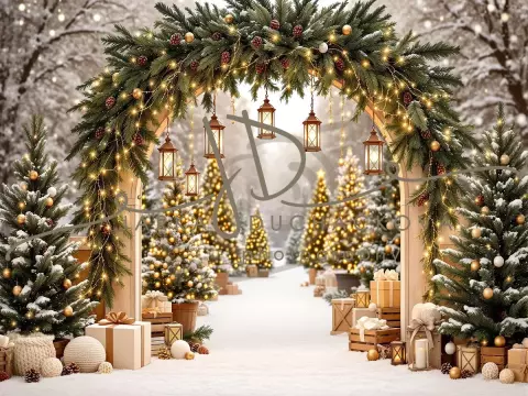 Fotopozadí - Brána v lese 8 Fotopozadí - Brána v lese 8